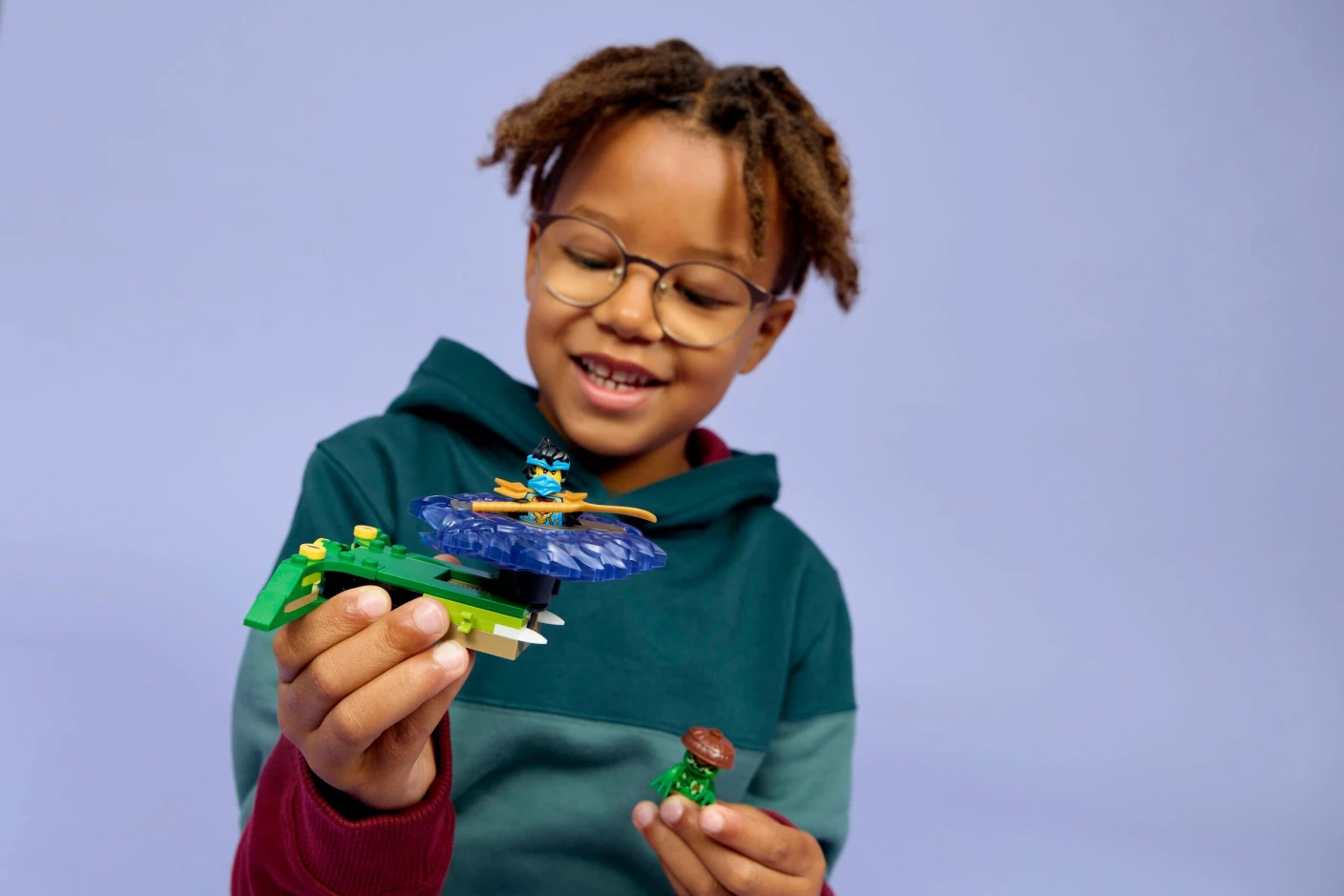 Nya vs. mutatiemonster in spinner