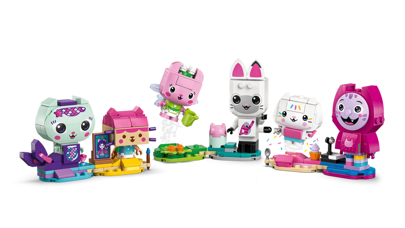 Gabby's bouwbare kattenvriendjes