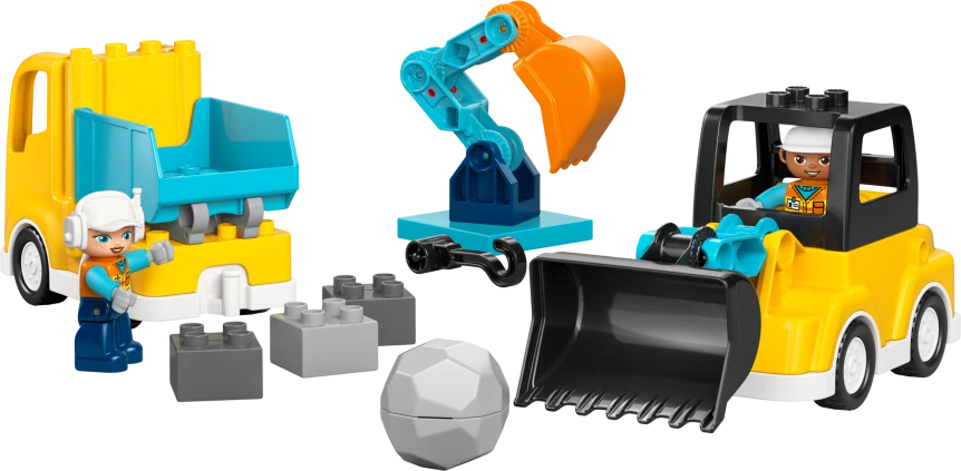 3-in-1 bouwvoertuigen