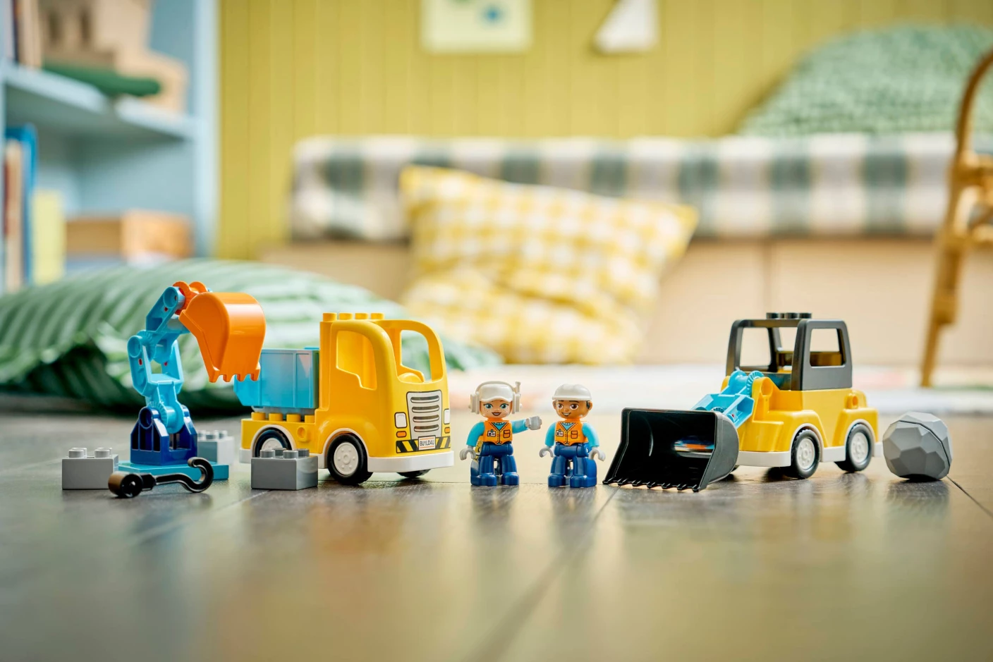 3-in-1 bouwvoertuigen