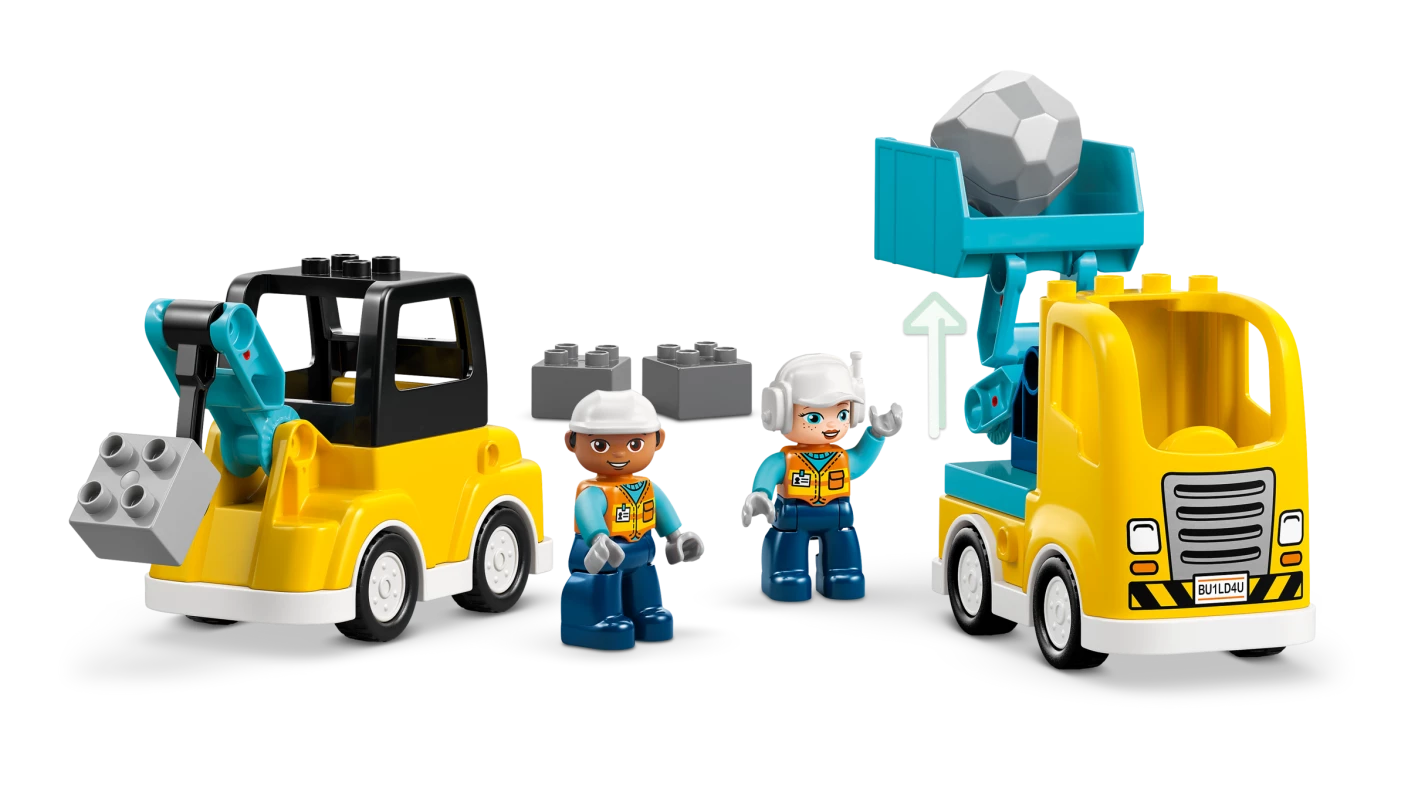 3-in-1 bouwvoertuigen