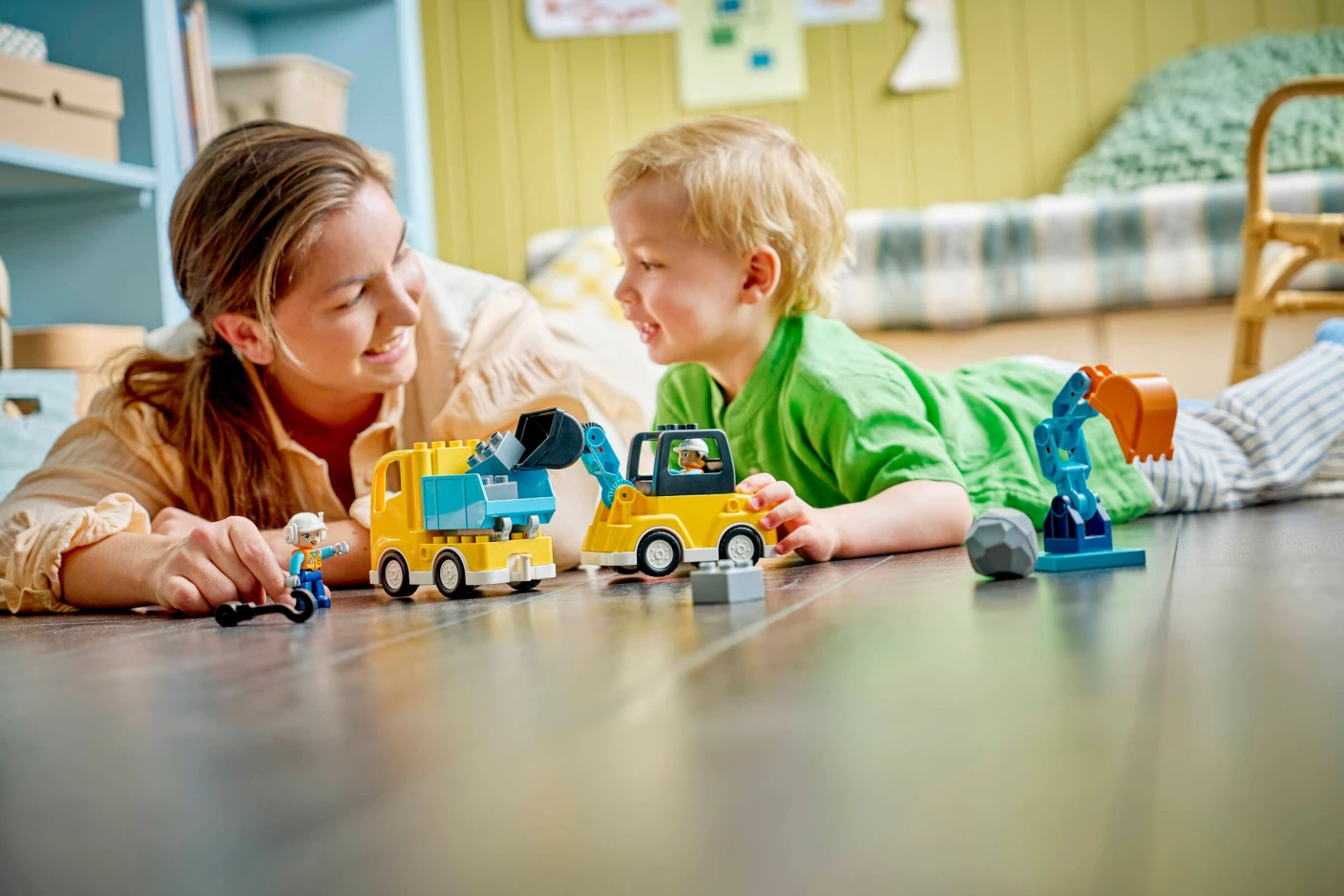 3-in-1 bouwvoertuigen