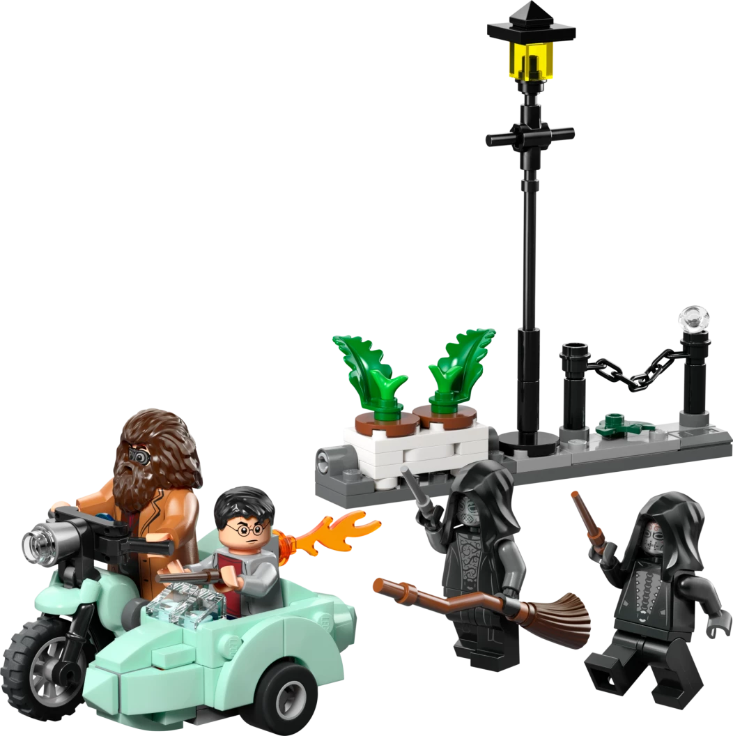 Hagrid en Harry's Ligusterlaan ontsnapping