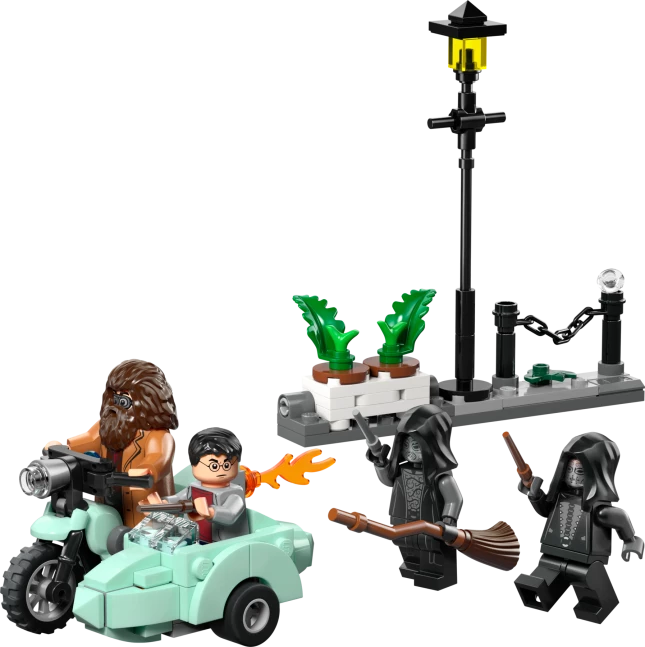 Hagrid en Harry's Ligusterlaan ontsnapping