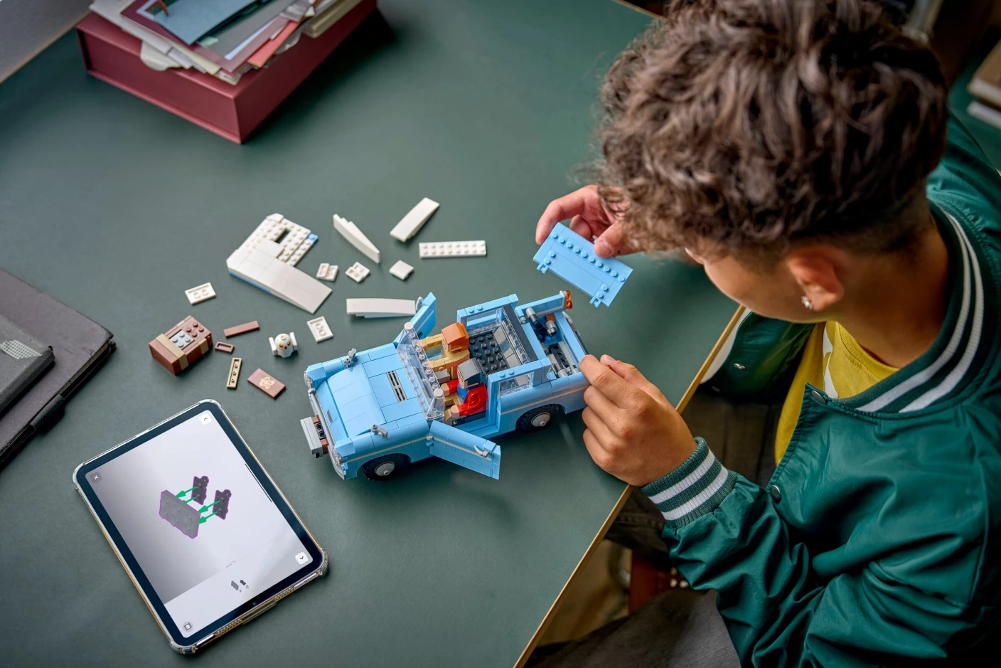 Betoverde vliegende Ford Anglia