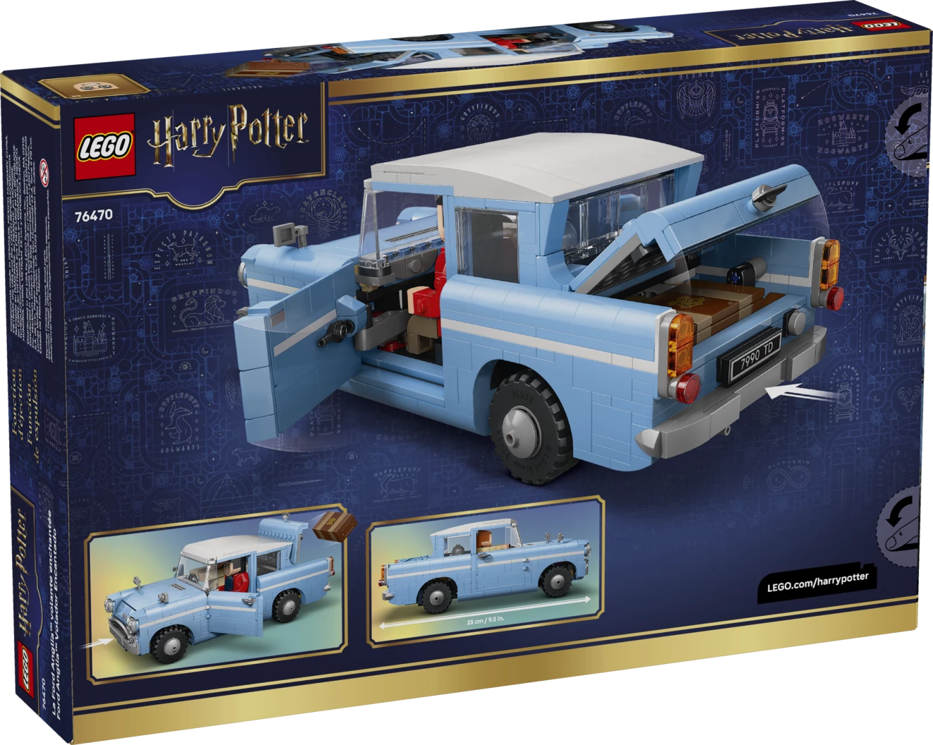 Betoverde vliegende Ford Anglia