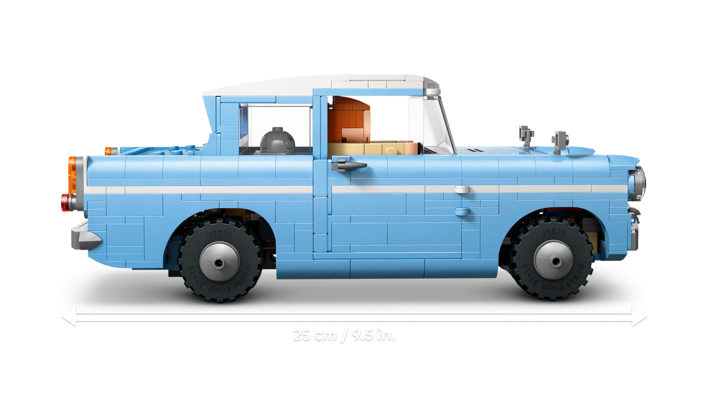 Betoverde vliegende Ford Anglia