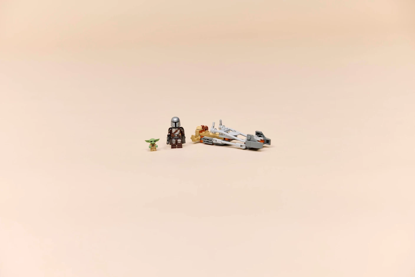 De Mandalorian en Grogu's speederbike