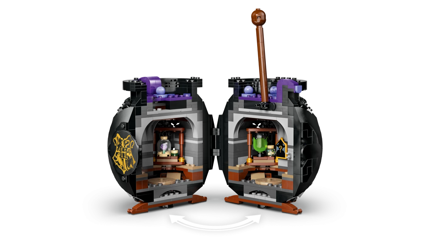 Ketel met geheim toverdrankenklaslokaal