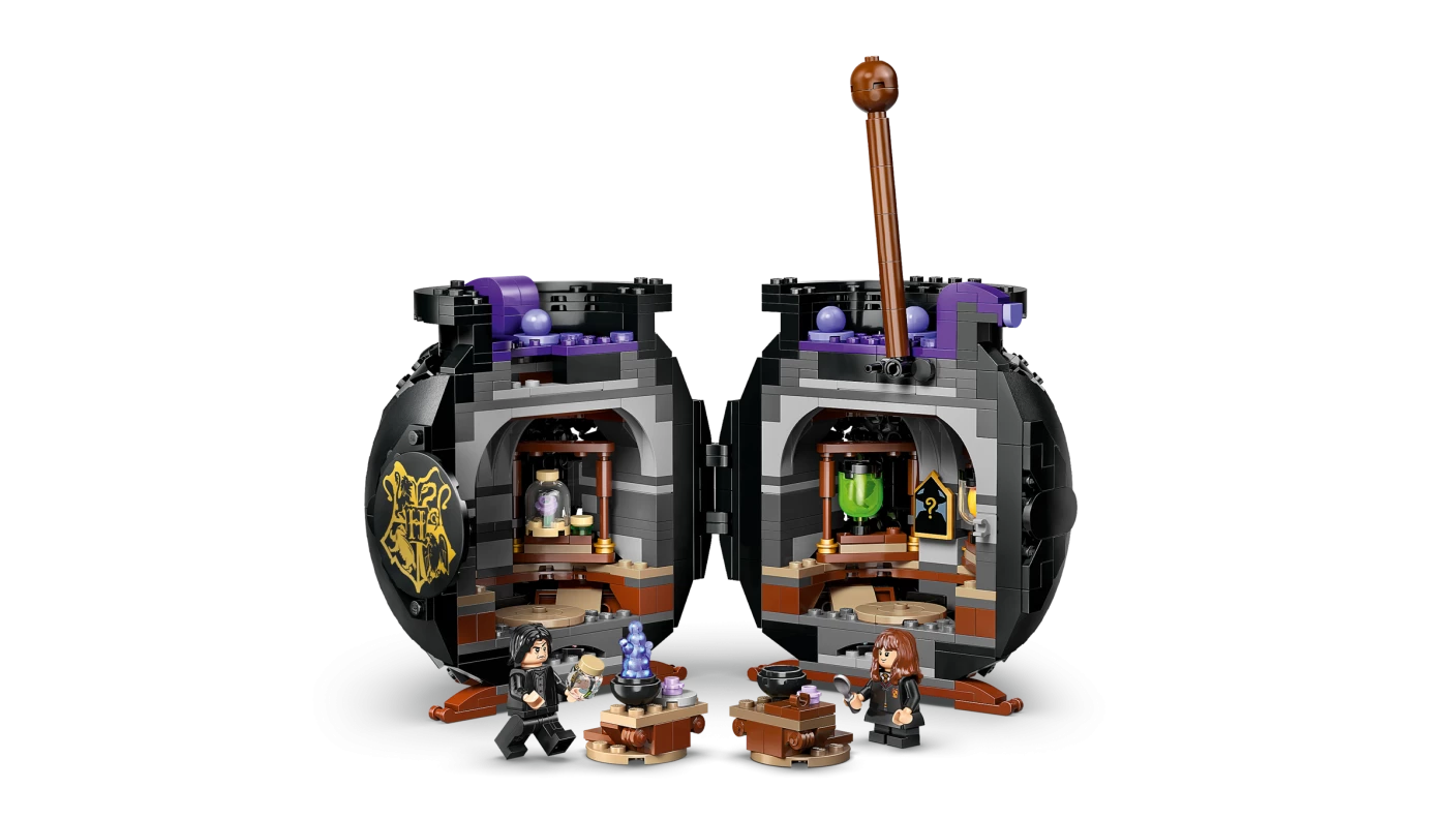 Ketel met geheim toverdrankenklaslokaal