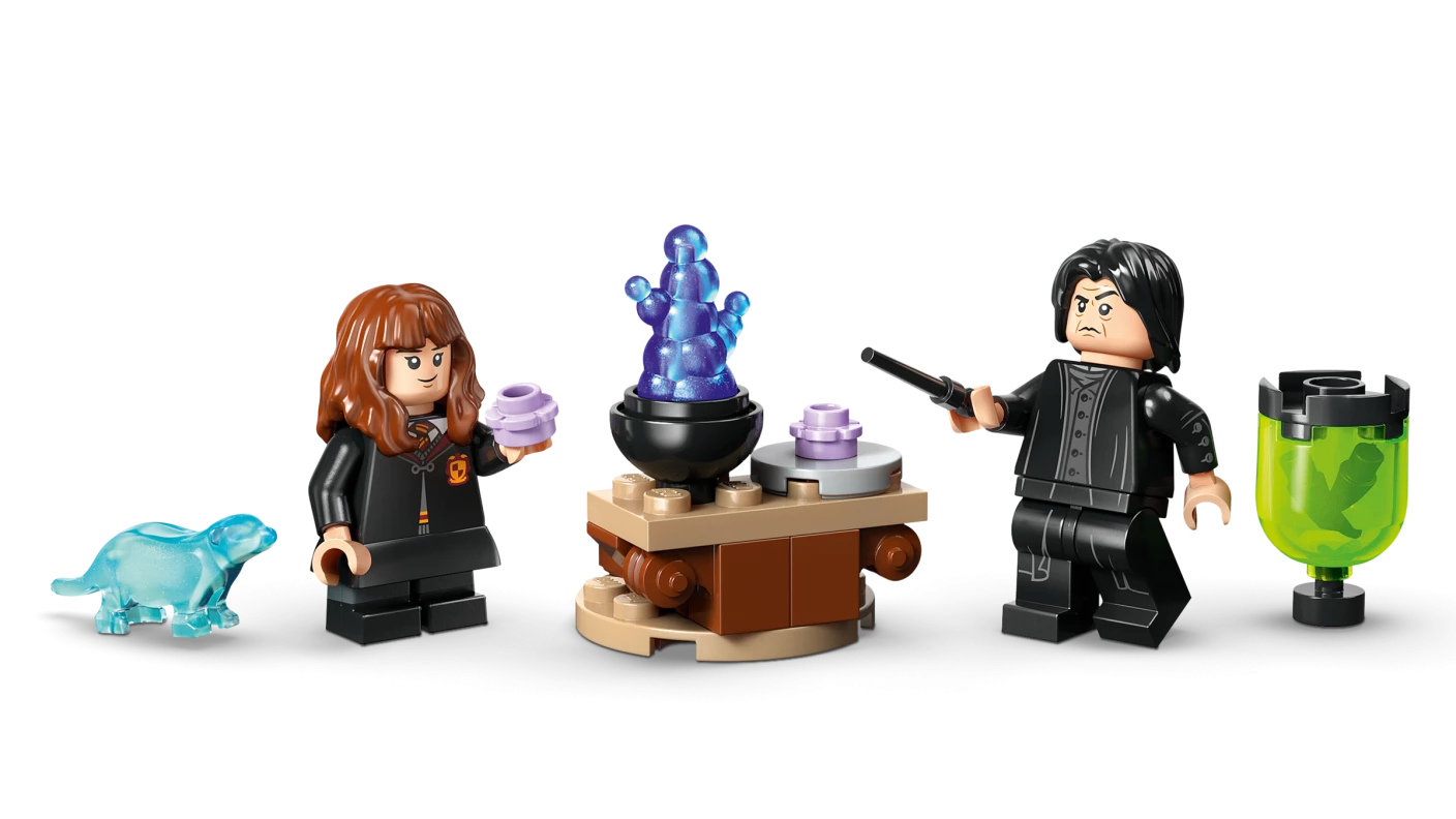 Ketel met geheim toverdrankenklaslokaal