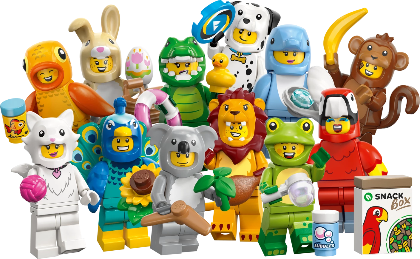 Serie 28: Dierenkostuums