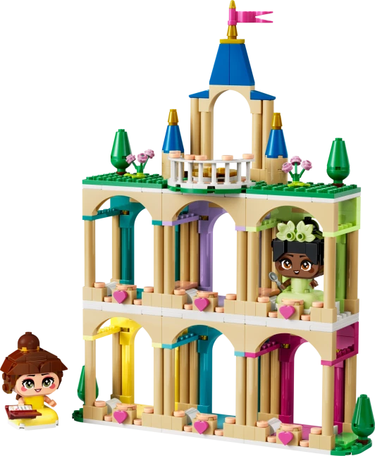 Mini Belle en Tiana met kasteel