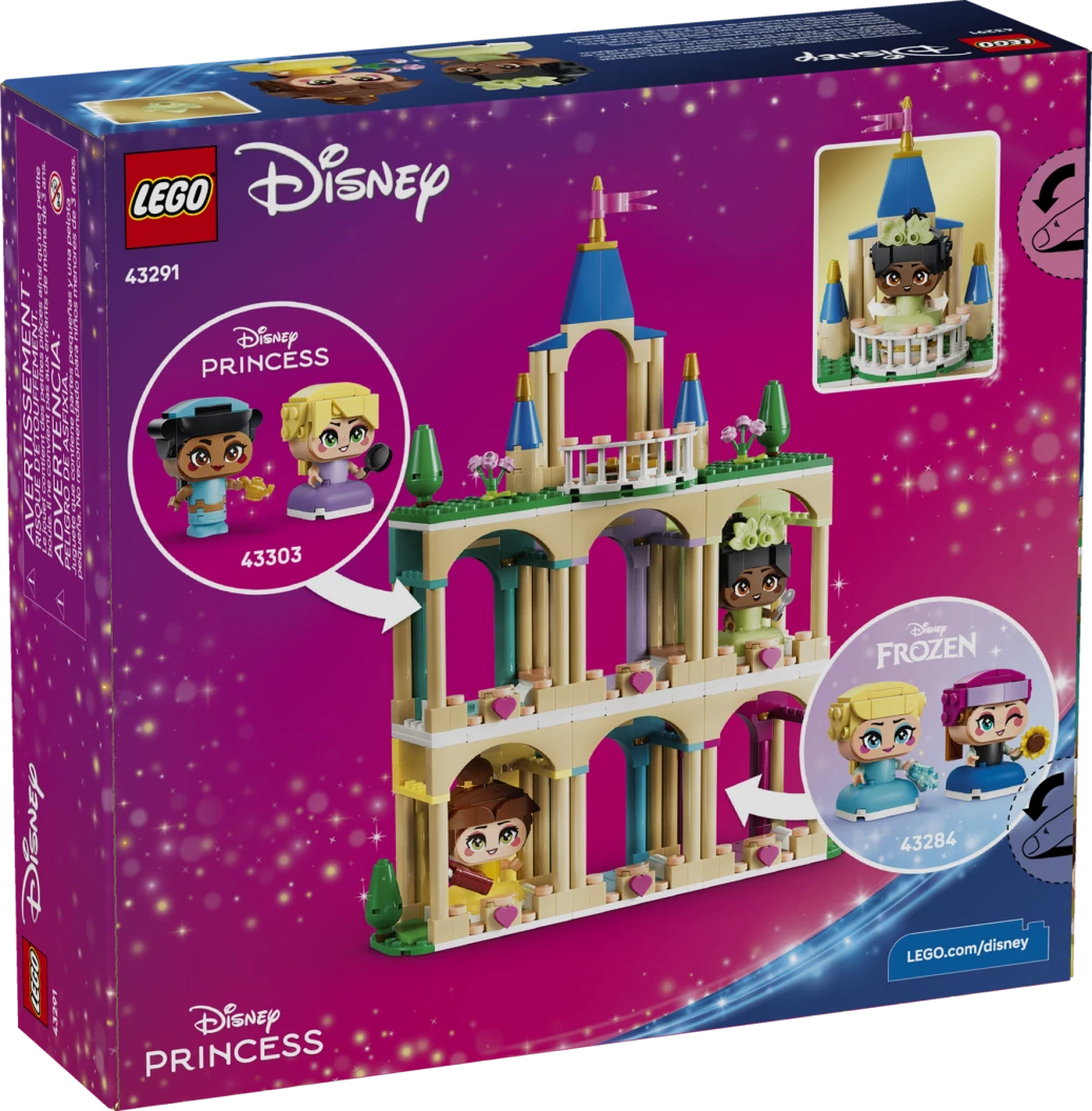 Mini Belle en Tiana met kasteel