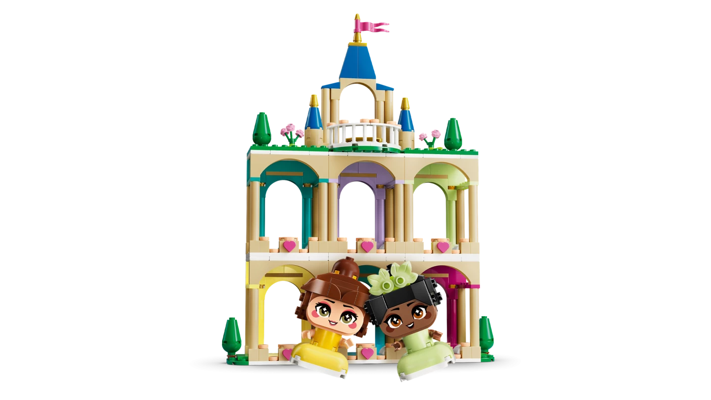 Mini Belle en Tiana met kasteel
