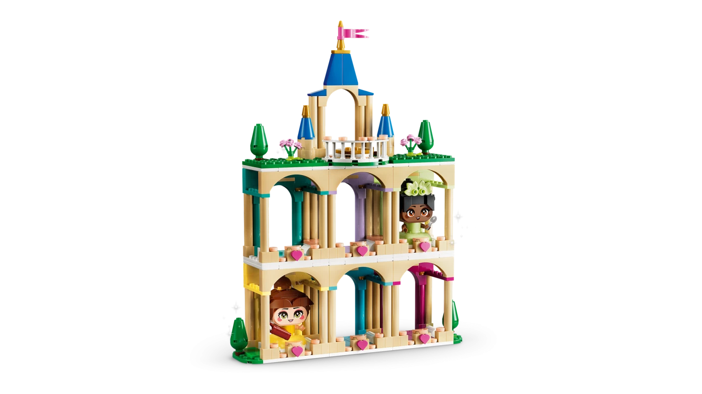 Mini Belle en Tiana met kasteel