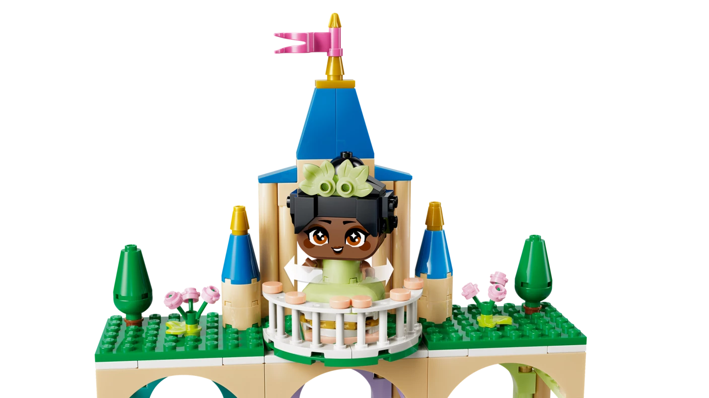 Mini Belle en Tiana met kasteel