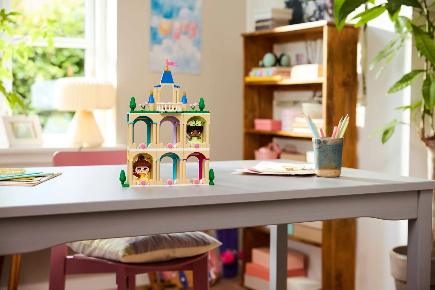 Mini Belle en Tiana met kasteel