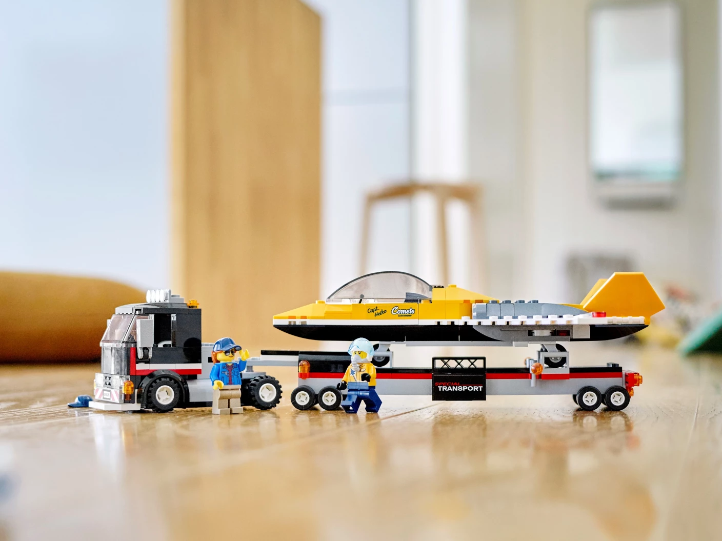 Vliegshowjettransport