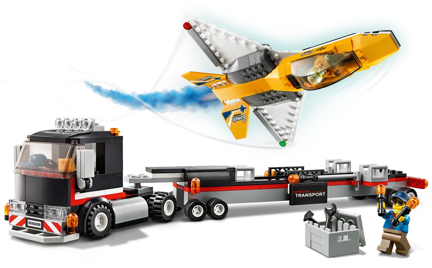 Vliegshowjettransport