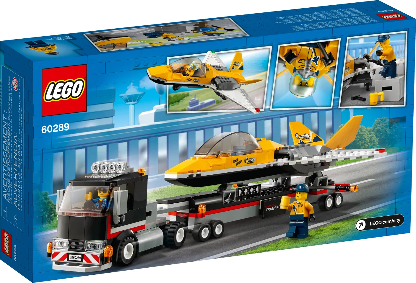 Vliegshowjettransport