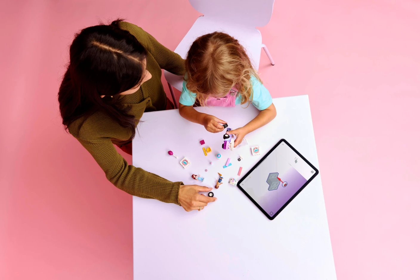 Eenhoorn taartenbezorgauto