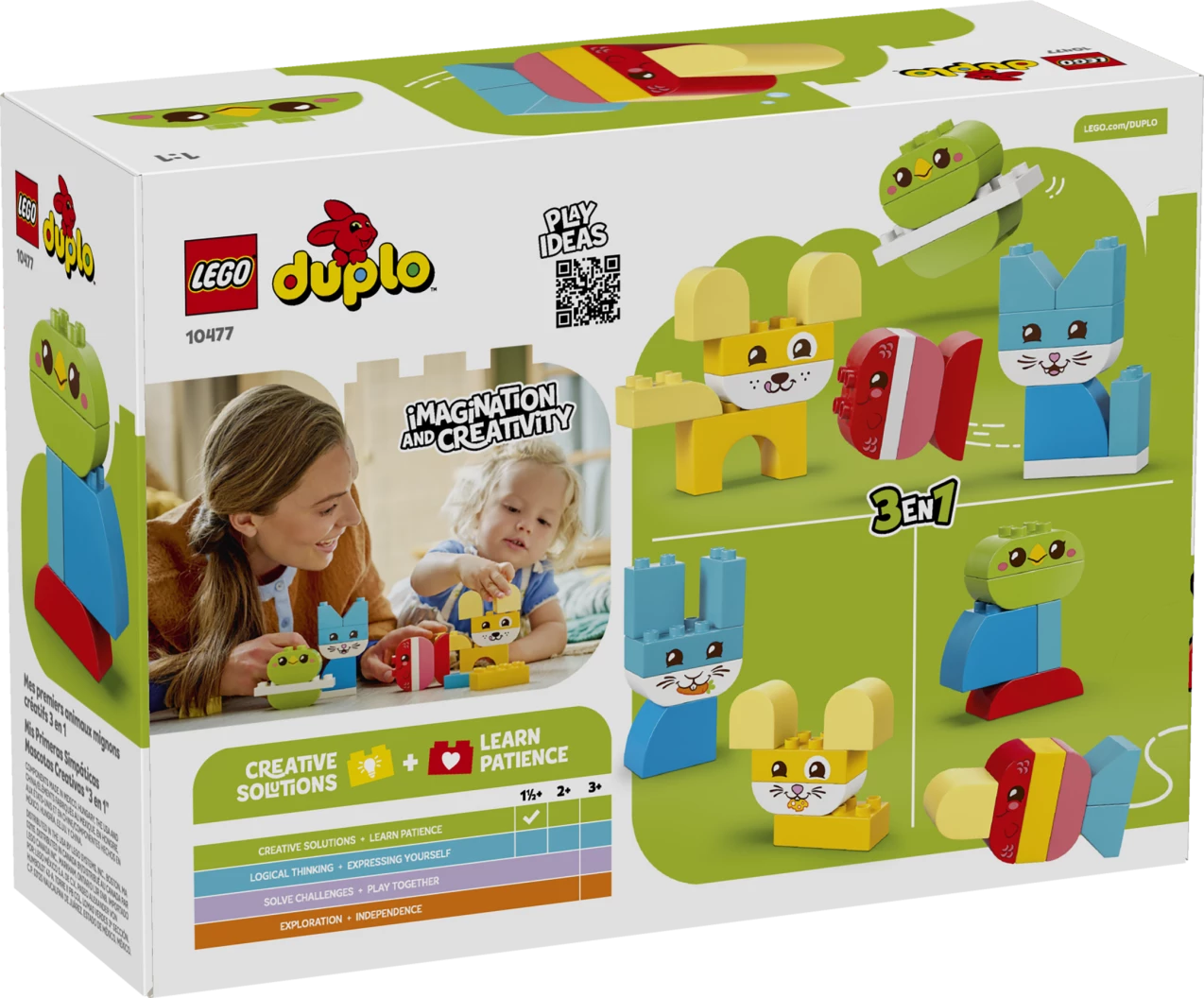 3-in-1 creatieve huisdieren