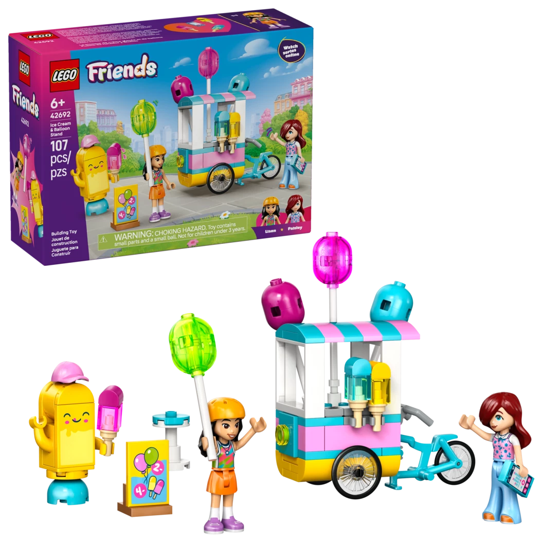 IJsjes- en ballonnenkraam