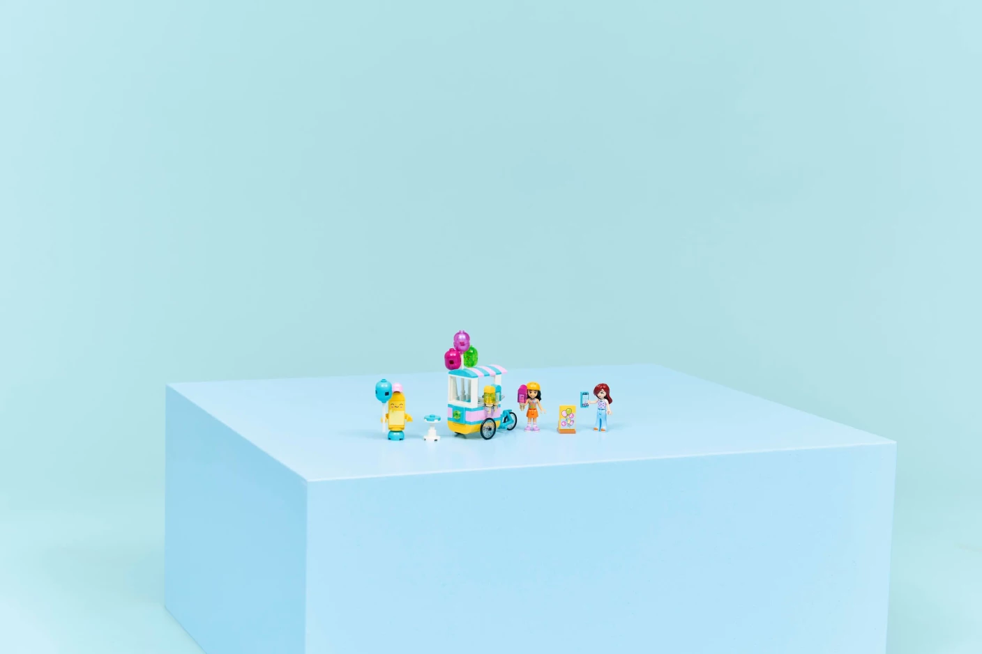 IJsjes- en ballonnenkraam