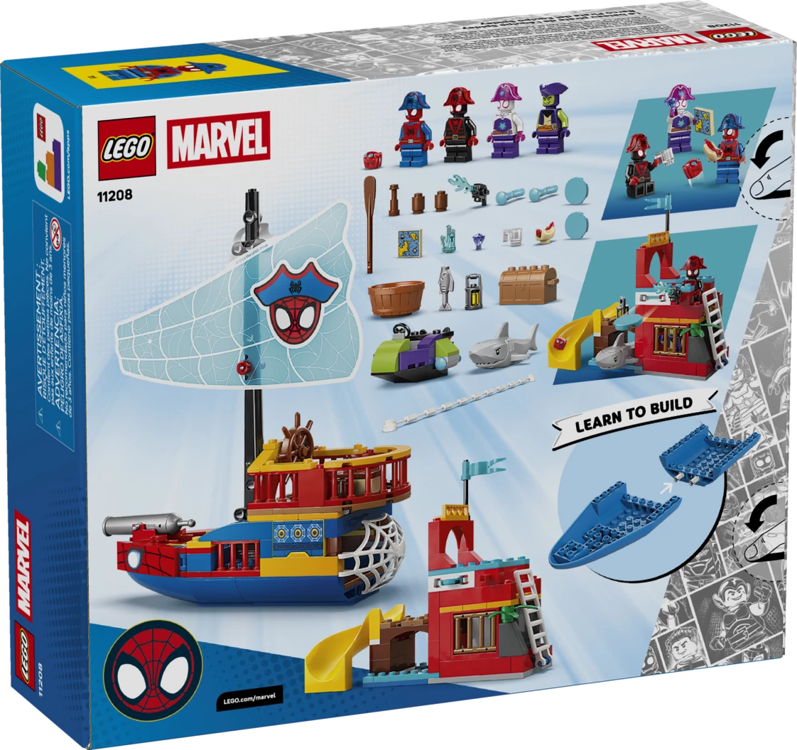 Team Spidey piratenschip