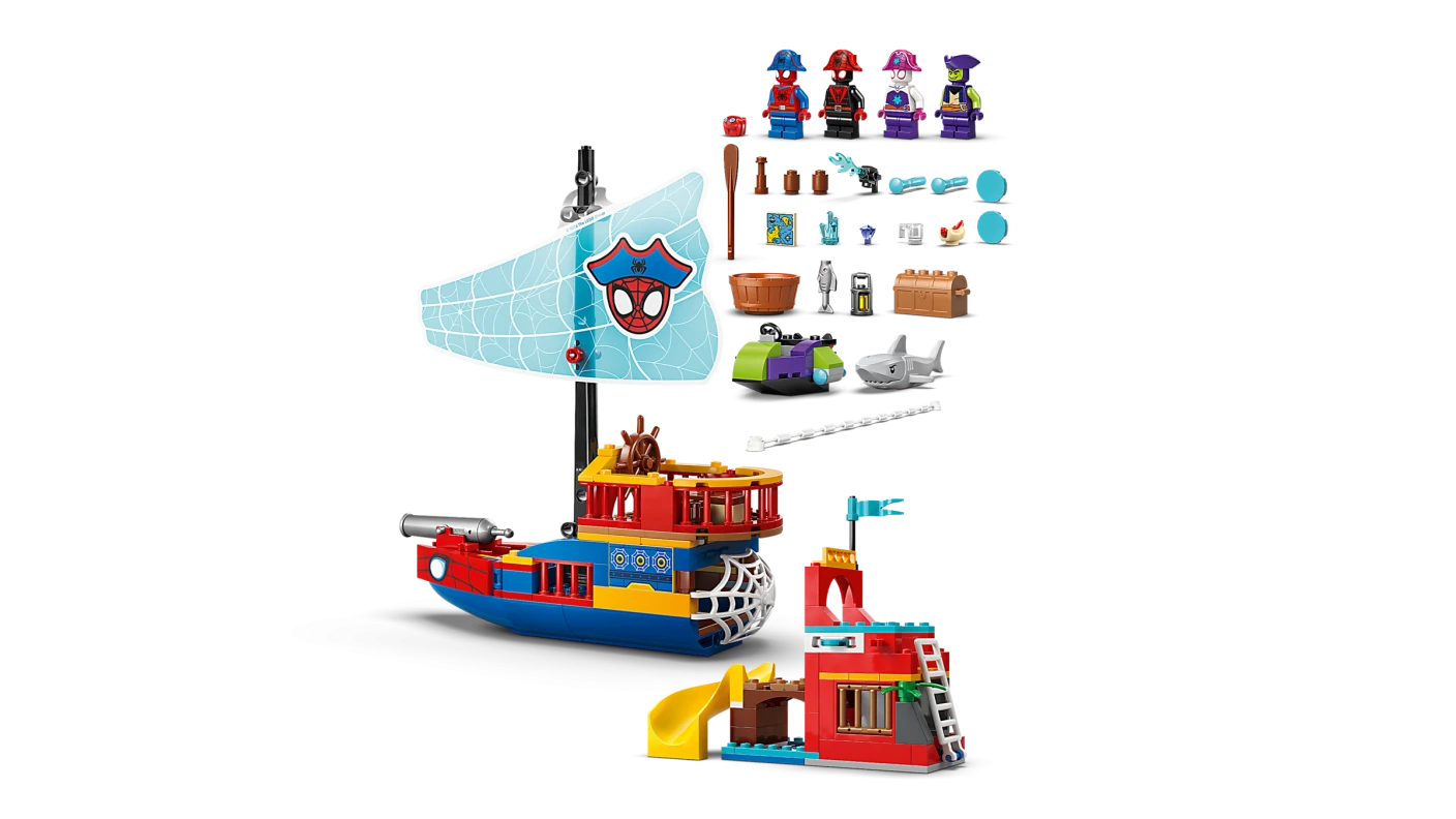 Team Spidey piratenschip