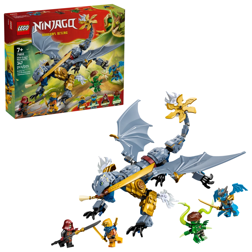 Ninjadraak Riyu's strijd