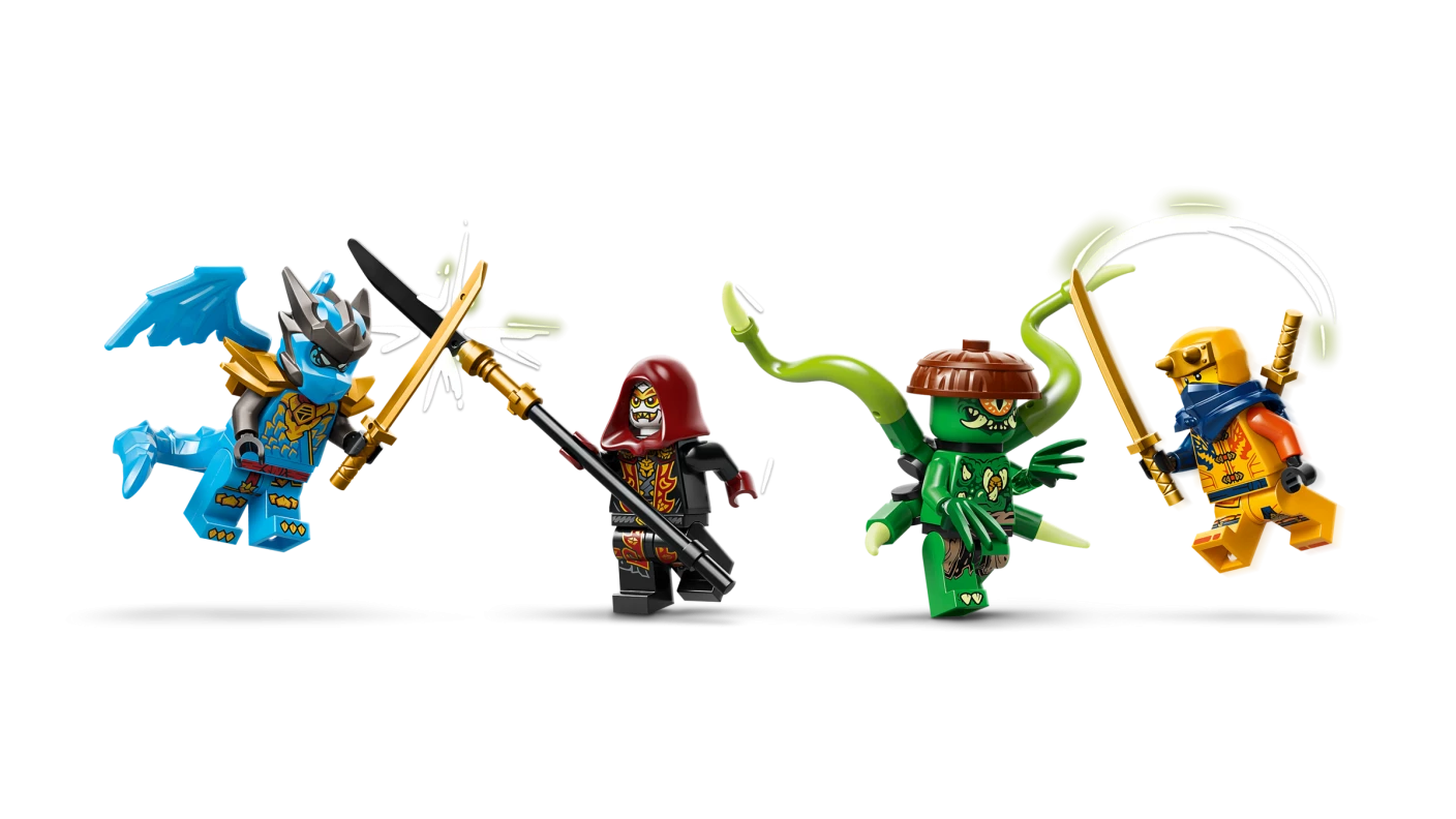 Ninjadraak Riyu's strijd