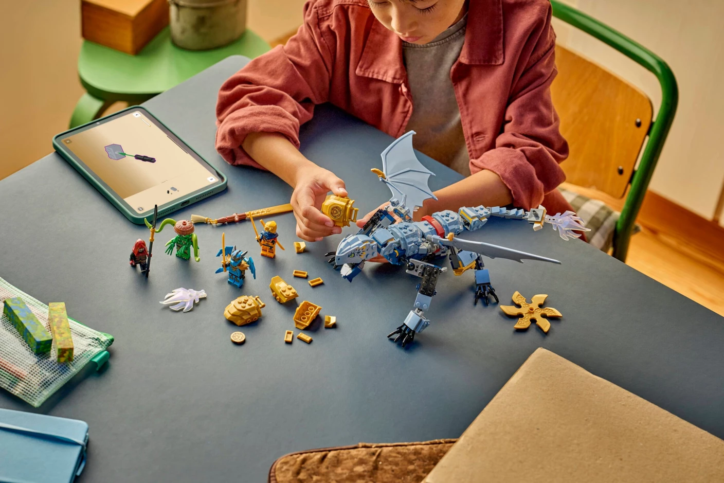 Ninjadraak Riyu's strijd