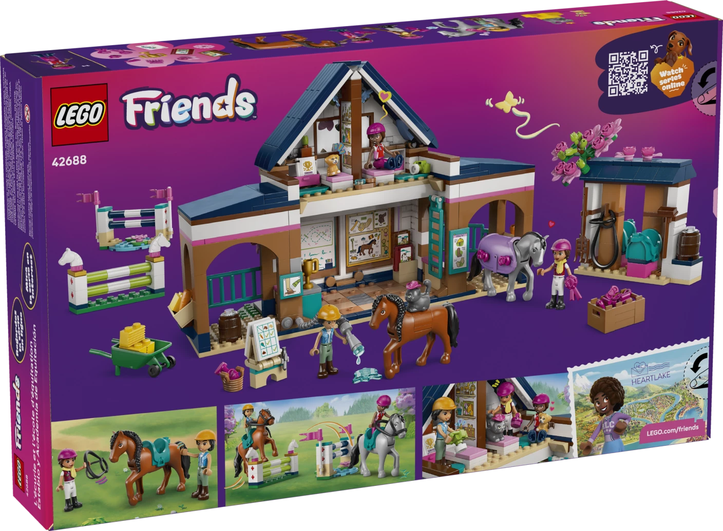 Paardenstal en manege