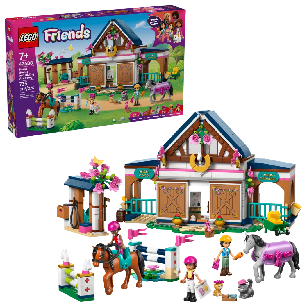 Paardenstal en manege