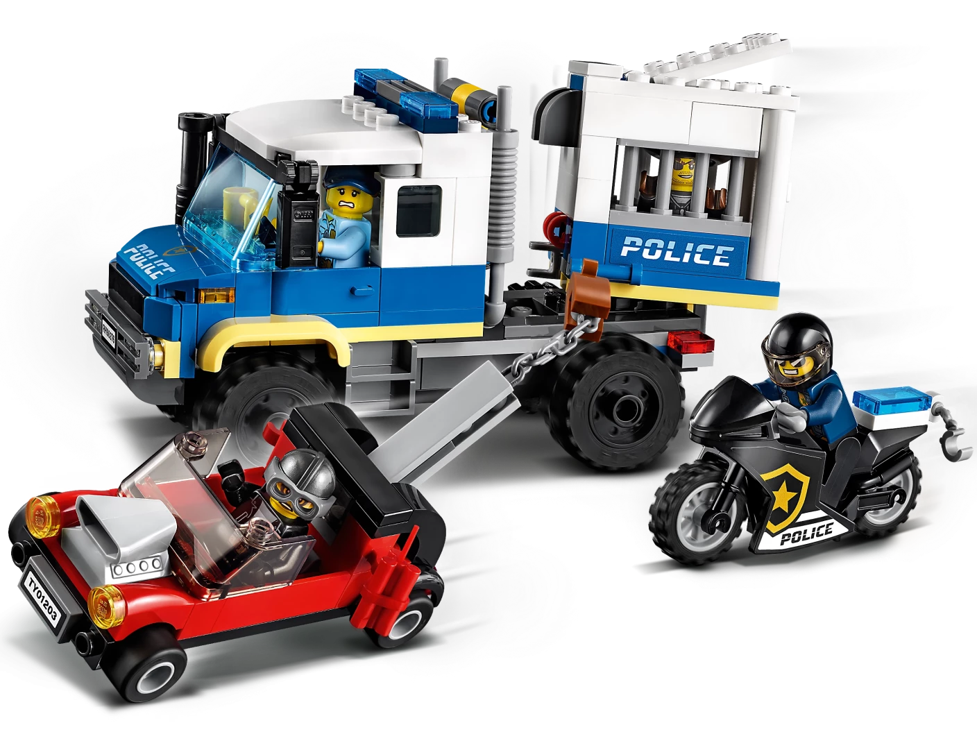 Politie gevangenentransport
