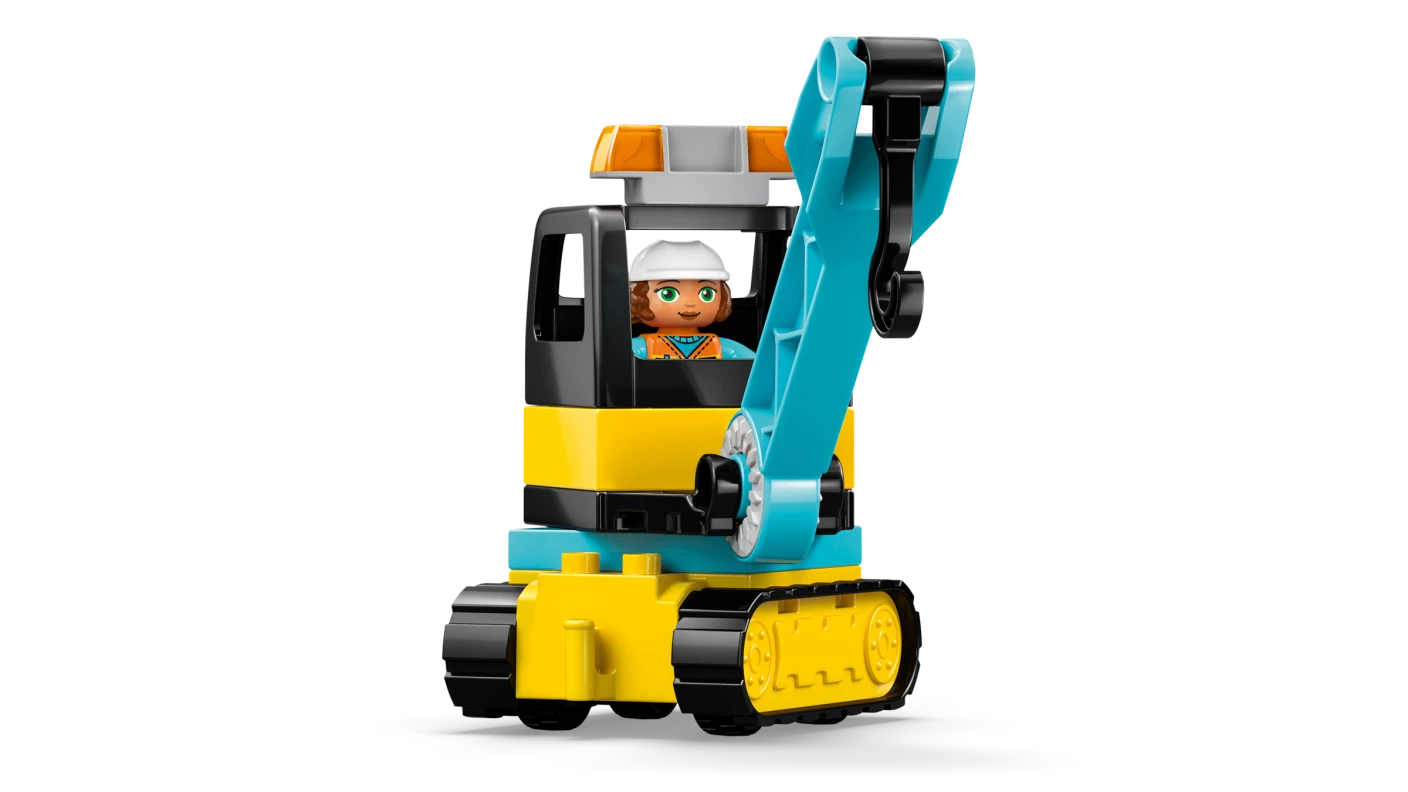 3-in-1 bouwplaats en voertuigen