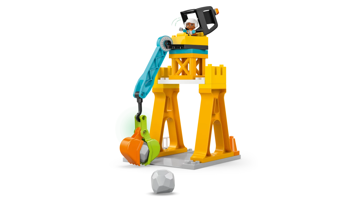 3-in-1 bouwplaats en voertuigen