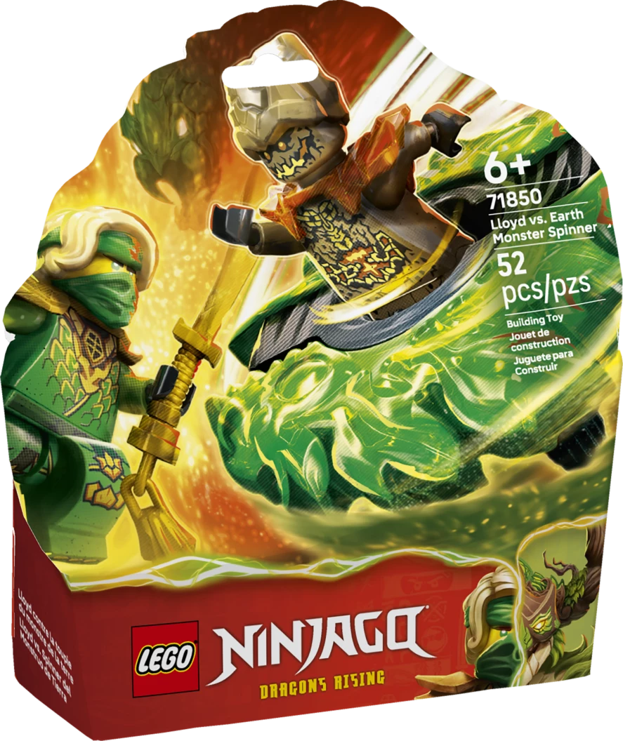 Lloyd vs. aardemonster in spinner