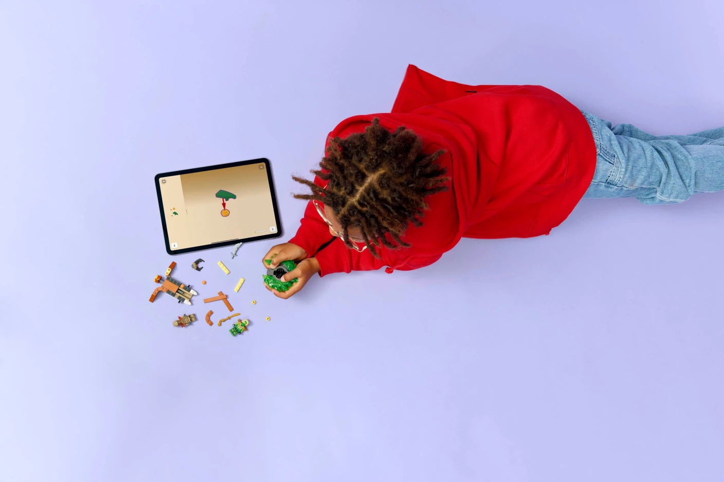 Lloyd vs. aardemonster in spinner