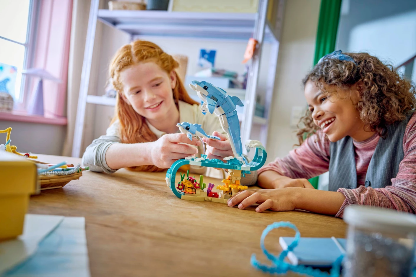Zeedieren: prachtige dolfijnen