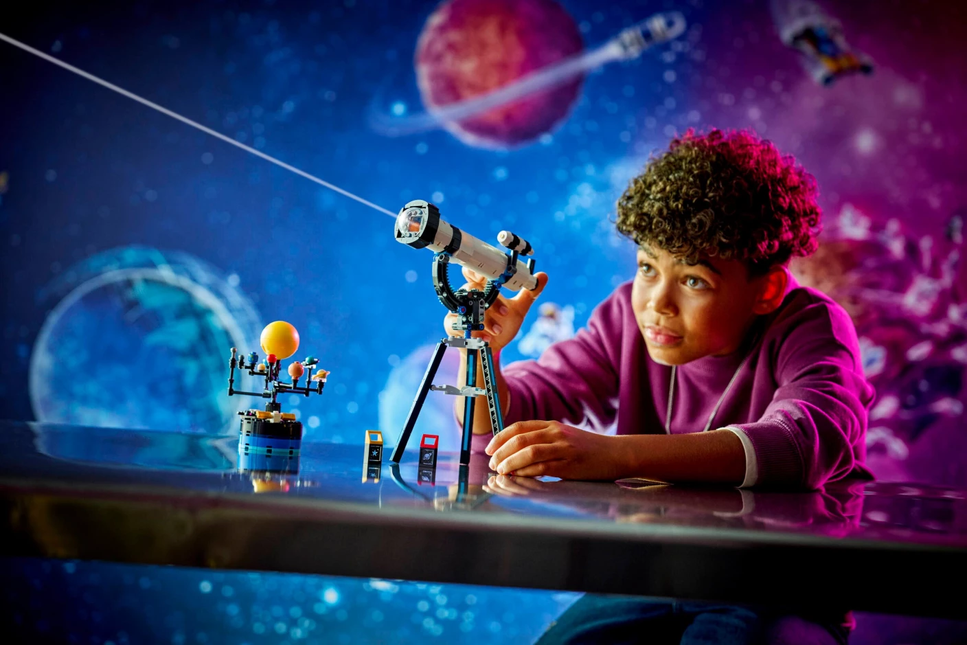 Telescoop voor ruimteverkenning