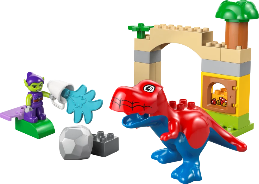 Dinosaurus Spidey-Rex vs. Green Goblin