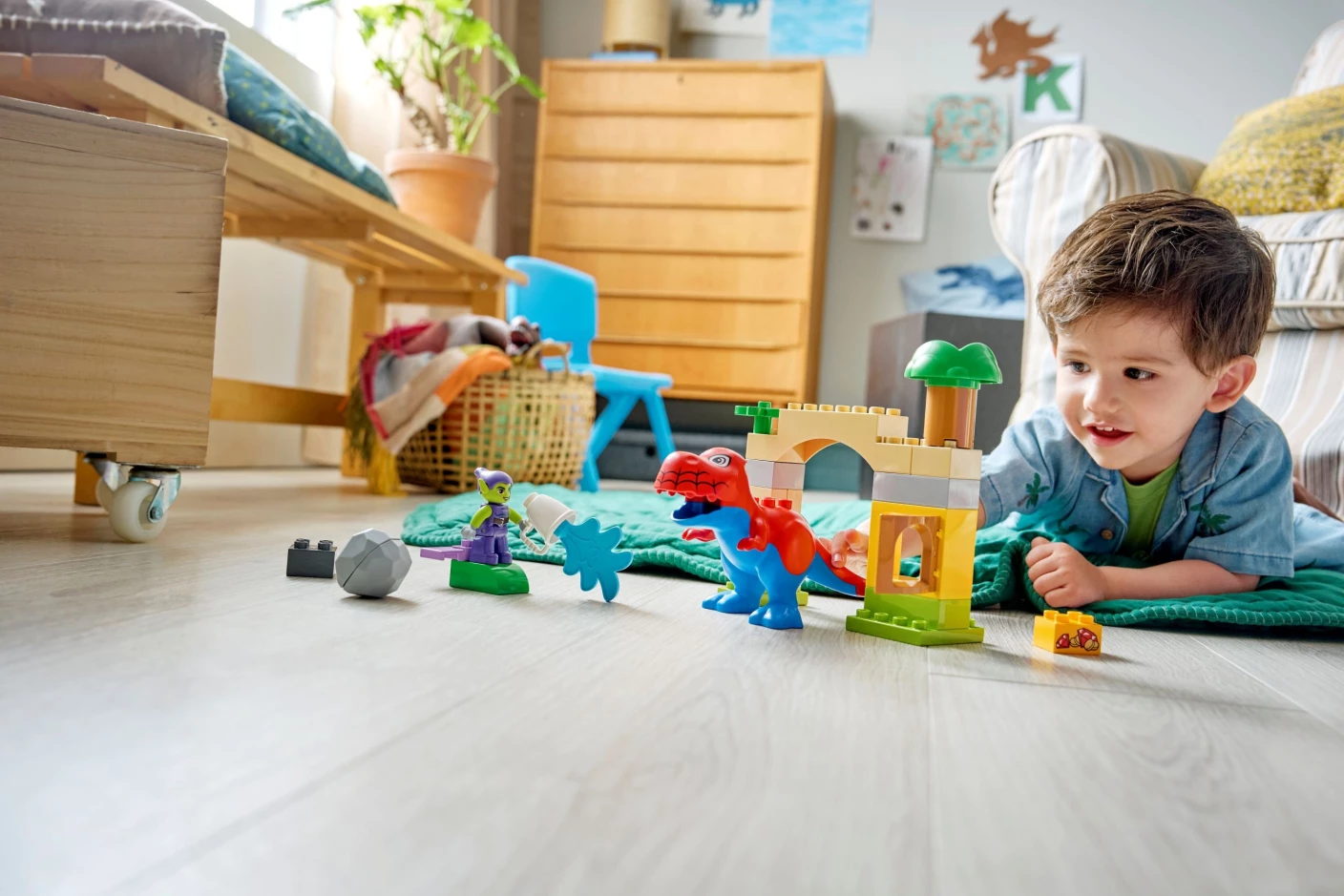 Dinosaurus Spidey-Rex vs. Green Goblin