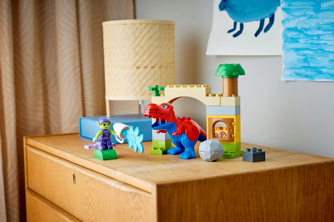 Dinosaurus Spidey-Rex vs. Green Goblin