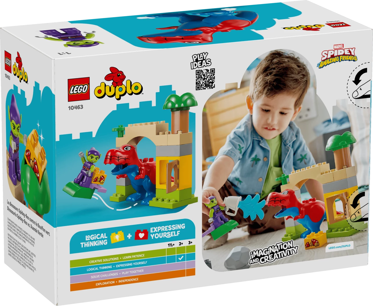 Dinosaurus Spidey-Rex vs. Green Goblin