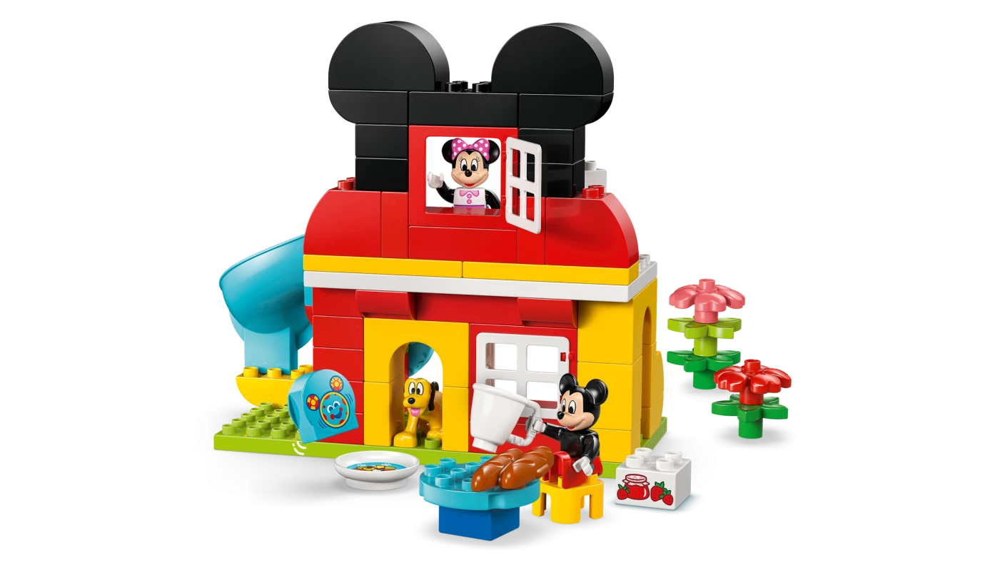 Mickey Mouse clubhuis met Minnie en Pluto