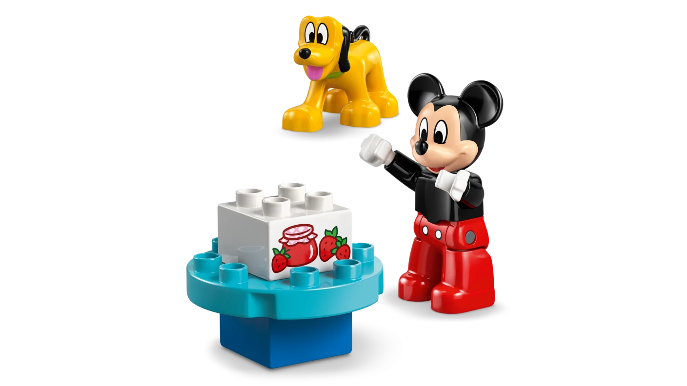 Mickey Mouse clubhuis met Minnie en Pluto