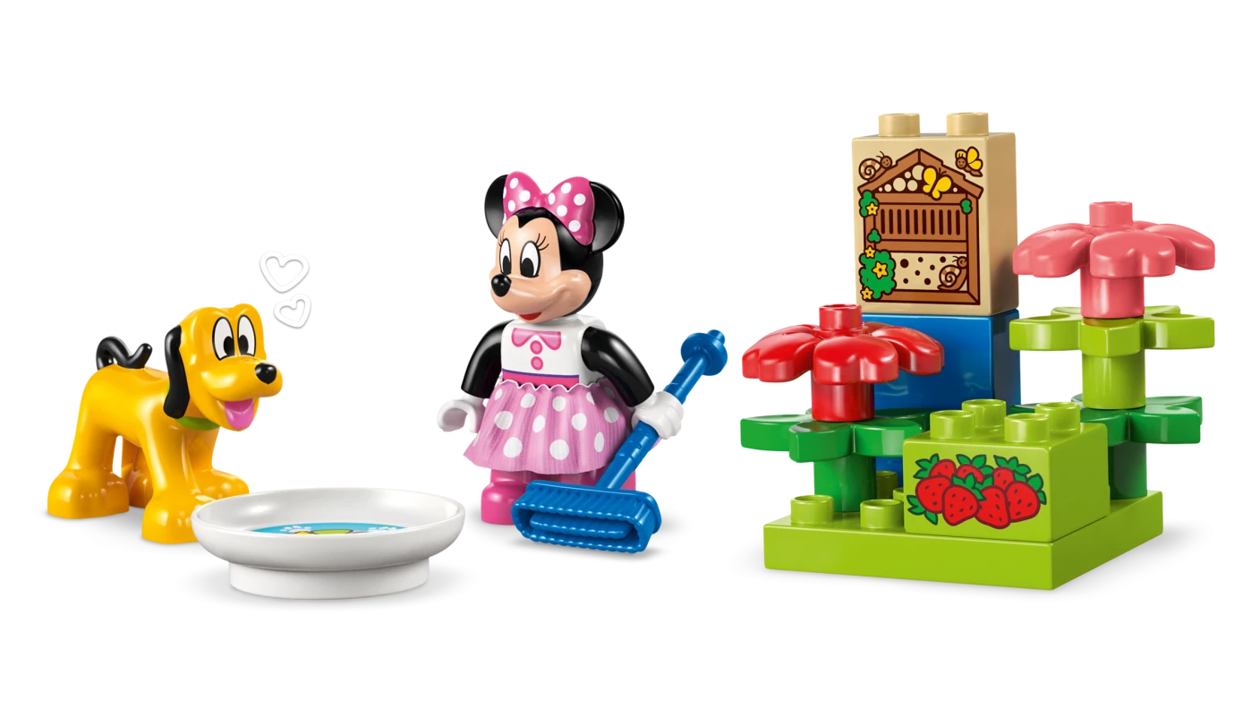 Mickey Mouse clubhuis met Minnie en Pluto